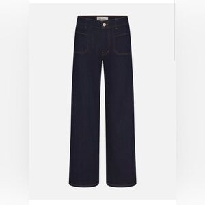 NWT Frame Denim Le Pixie Slim Palazzo 29  Wide-Leg Jeans